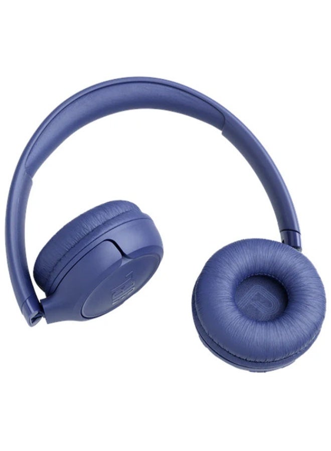 جي بي إل سماعات رأس لاسلكية JBL TUNE 530BT بلوتوث زرقاء - Image 4