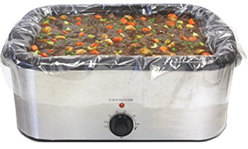 PanSaver Electric Roaster Liners. Fits 16, 18, 22 Quart Roasters 10 Pack of Liners(5 boxes of 2 bags each), Rectangular - Image 4