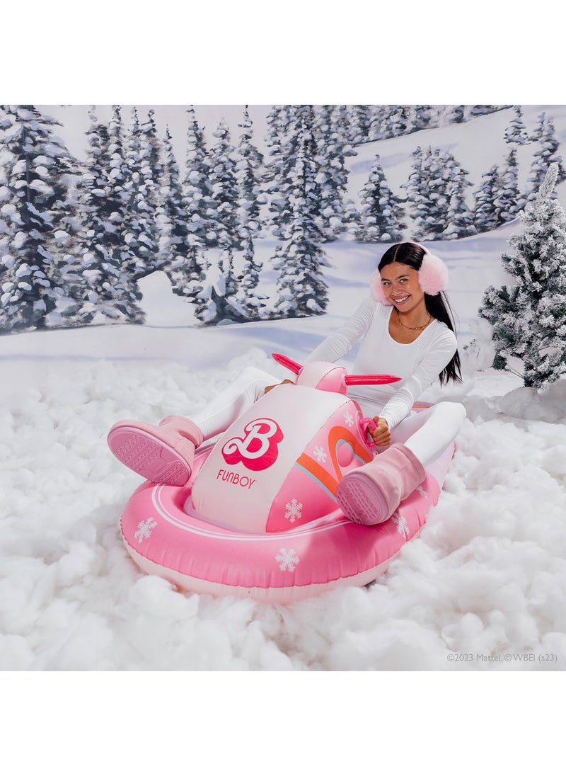 FUNBOY Barbie The Movie x FUNBOY Snowmobile Snow Sled  - Image 4