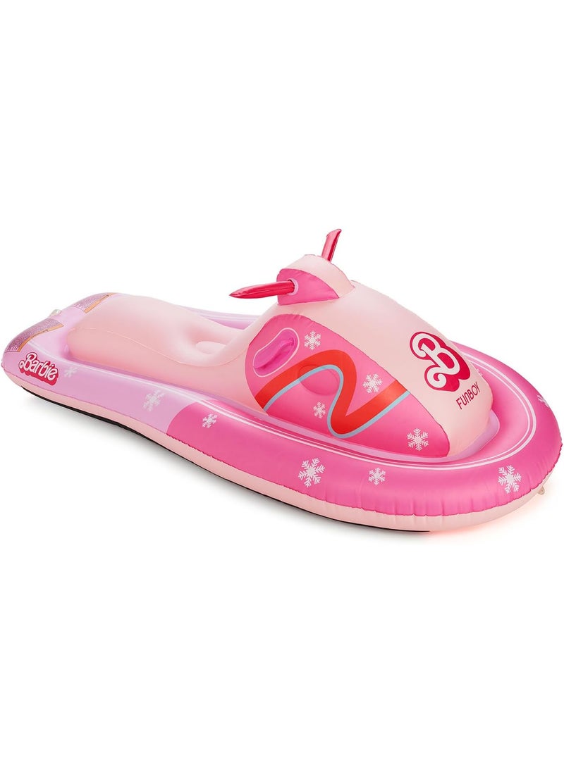 FUNBOY Barbie The Movie x FUNBOY Snowmobile Snow Sled  - Image 1