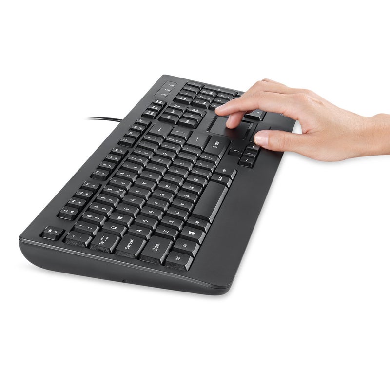 Perixx Periboard-313 Wired USB Backlit Keyboard with Touchpad, Full Size Layout, 3 Level LED Backlit Design, Black, US English Layout (11445) - Image 3