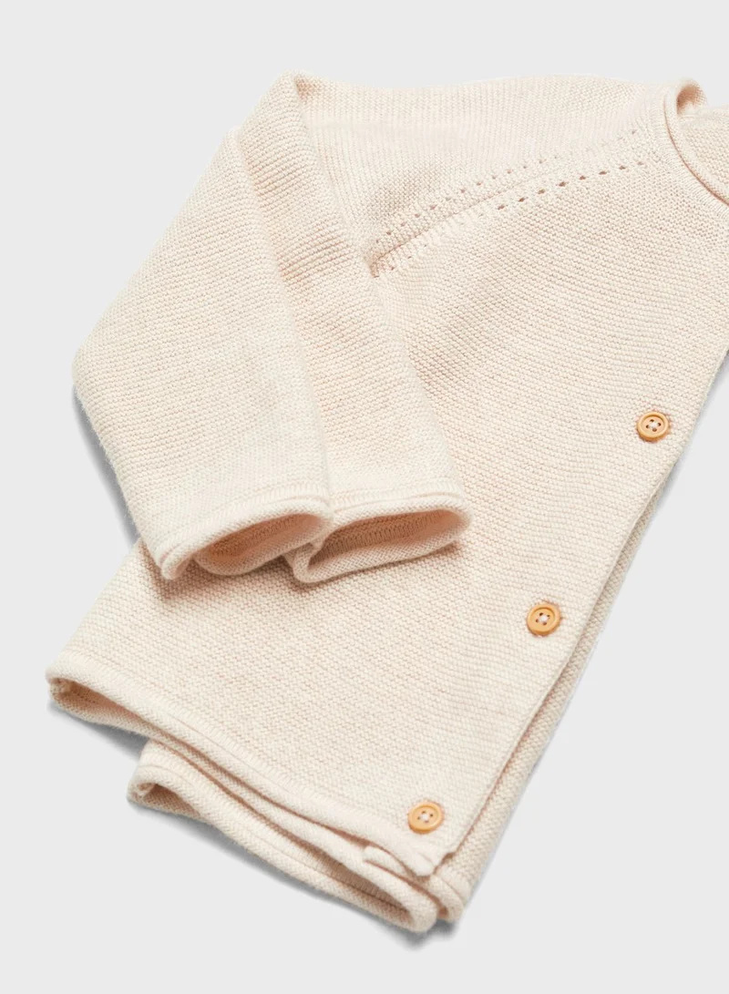 MANGO Infant Knitted Cardigan