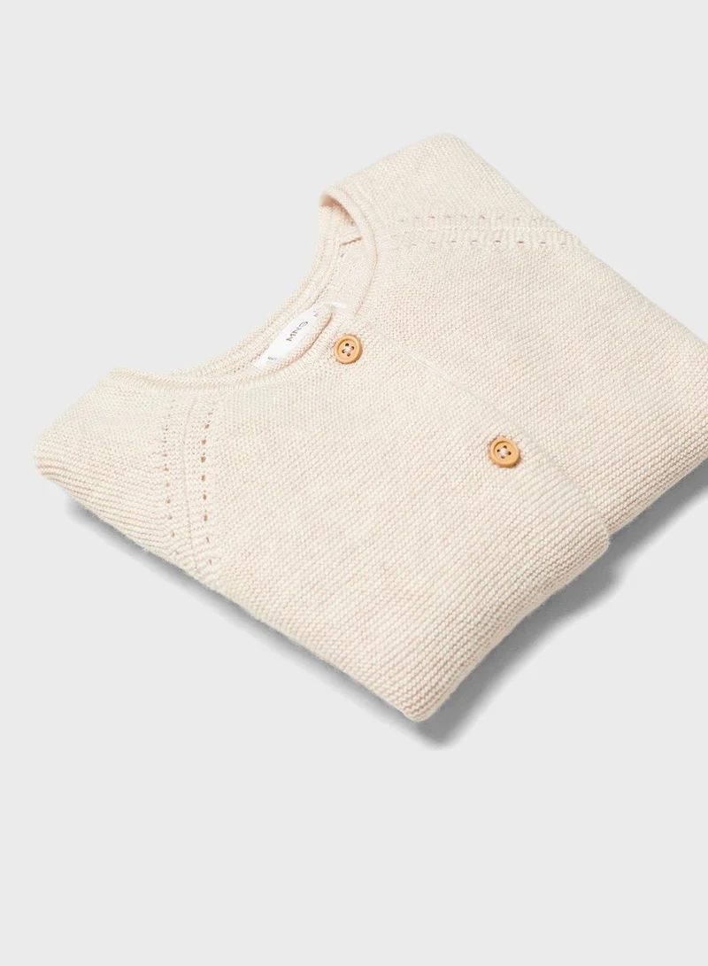 MANGO Infant Knitted Cardigan