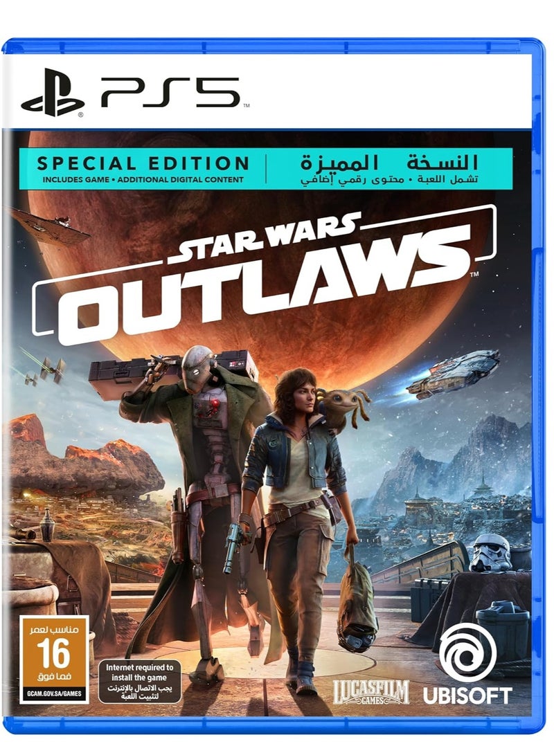 PlayStation STAR WARS OUTLAWS SPECIAL EDITION  - (PS5) - Image 1