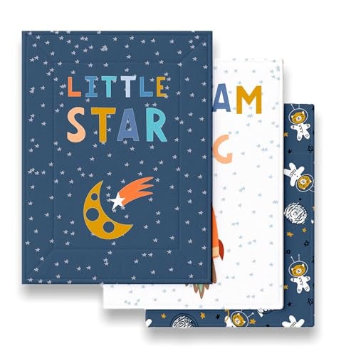 TIDY SLEEP Waterproof Diaper Changing Mat for Newborn Baby | Soft Cotton Top, Foam Cushion & Waterproof TPU Backing | Bed Protector Dry Sheet | Anti-Slip, Machine Washable | 65 x 45 cm - Image 1