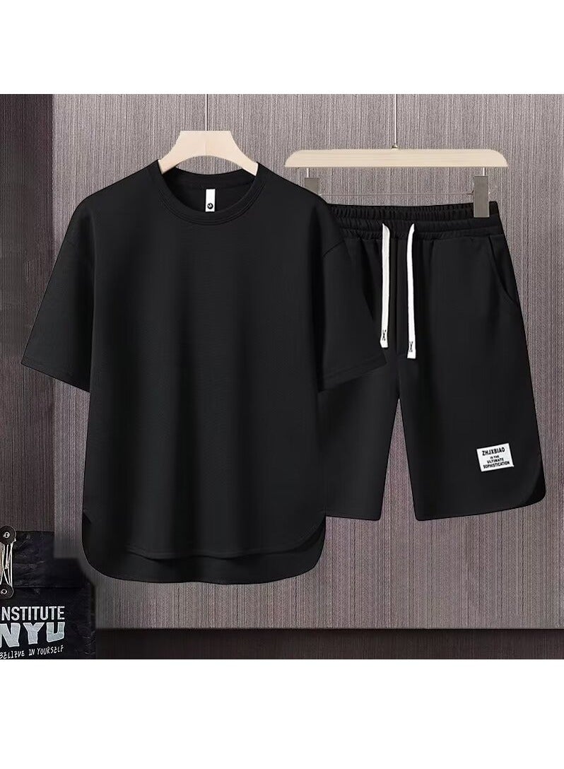 KUYING New Fashion Versatile Short Sleeve Set 
