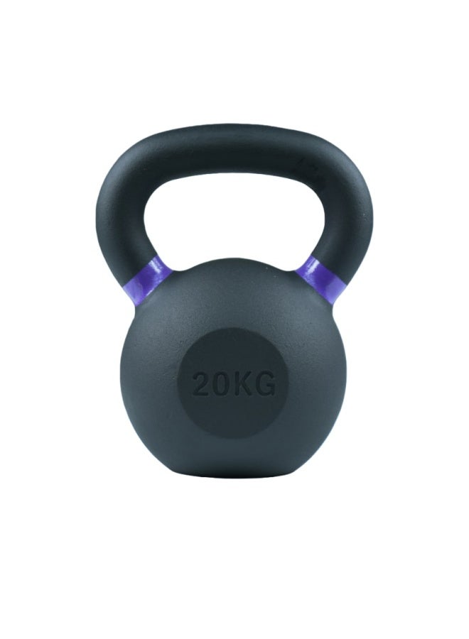 Anvil Fitness Powder Coated Iron Kettlebell 20KG - Image 2