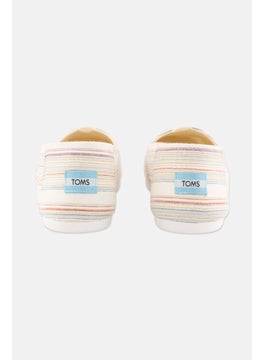 TOMS Women Alpargata Slip On Shoes, Off White Combo  - Image 3