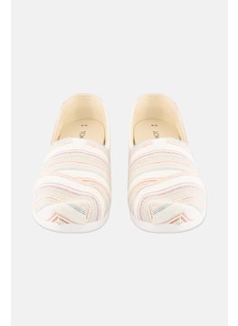TOMS Women Alpargata Slip On Shoes, Off White Combo  - Image 2