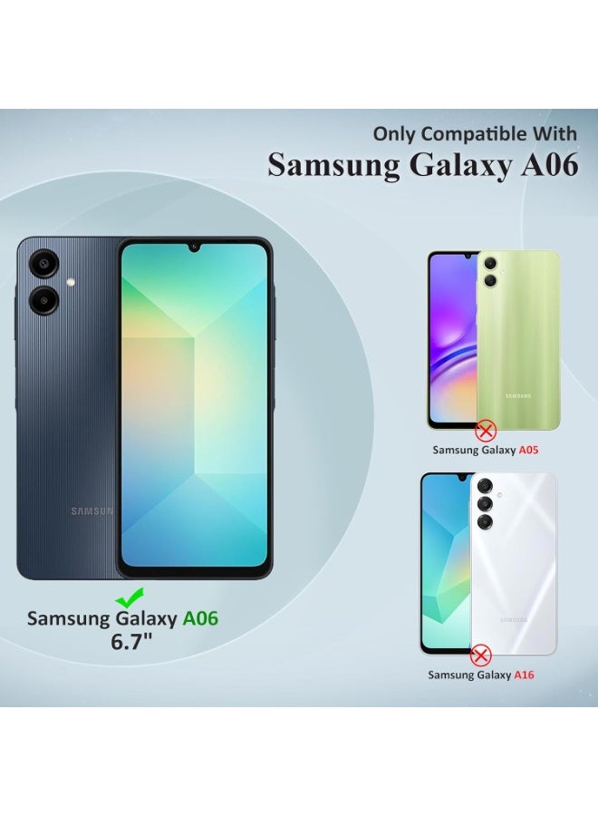 إينيكس جراب شفاف لهاتف سامسونج جالاكسي A06، جراب سيليكون جل TPU مقاوم للصدمات لا يصفر، غطاء ناعم فائق النحافة لهاتف سامسونج جالاكسي A06، غطاء شفاف - Image 2