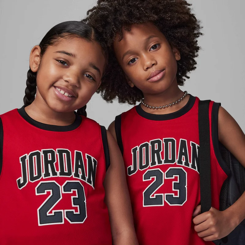 Jordan Red Kids' 23 Jersey and Shorts Set  | Best Price UAE