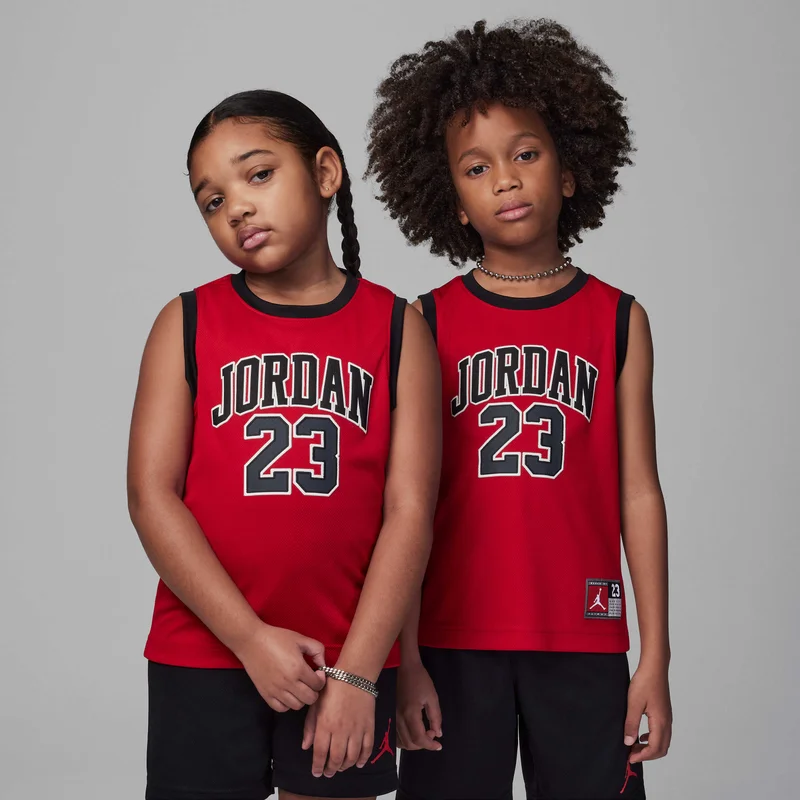 Jordan Red Kids' 23 Jersey and Shorts Set  | Best Price UAE
