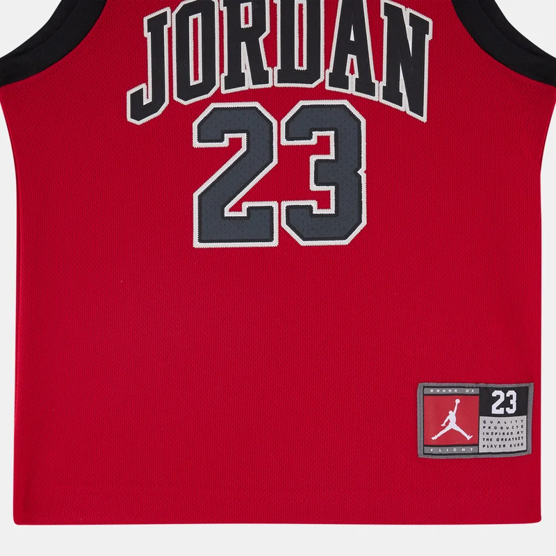Jordan Red Kids' 23 Jersey and Shorts Set  | Best Price UAE