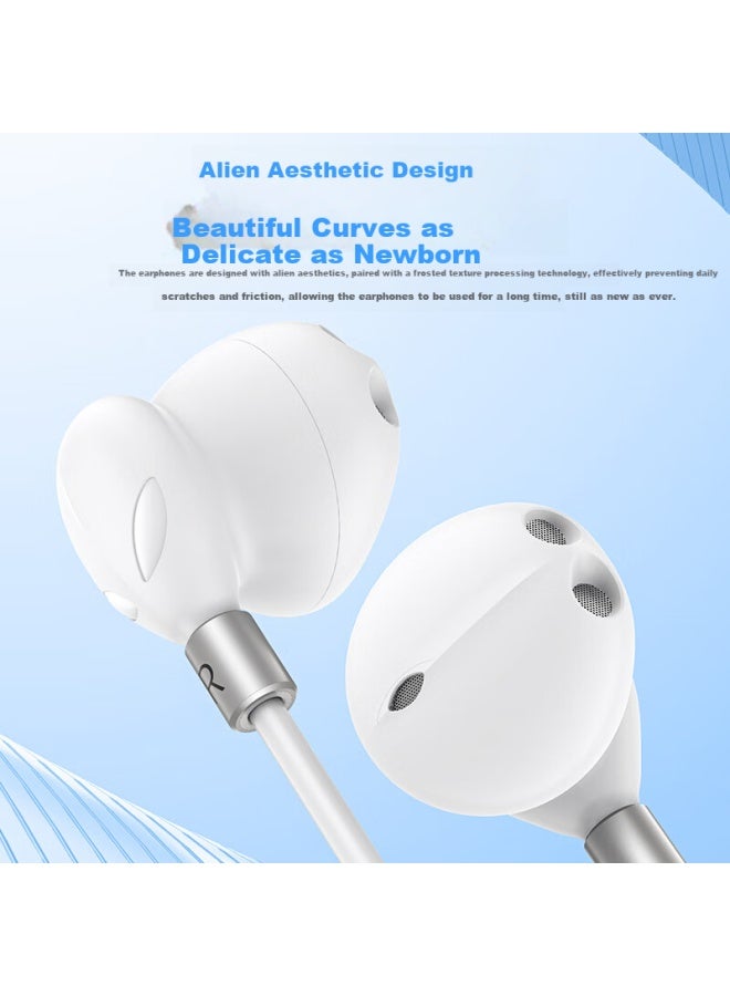 Dooseyuon apple Wired Earphones Type-c For Iphone 16 15 Pro Max Tablet Ipad Pro Huawei Nova 13 - Image 3