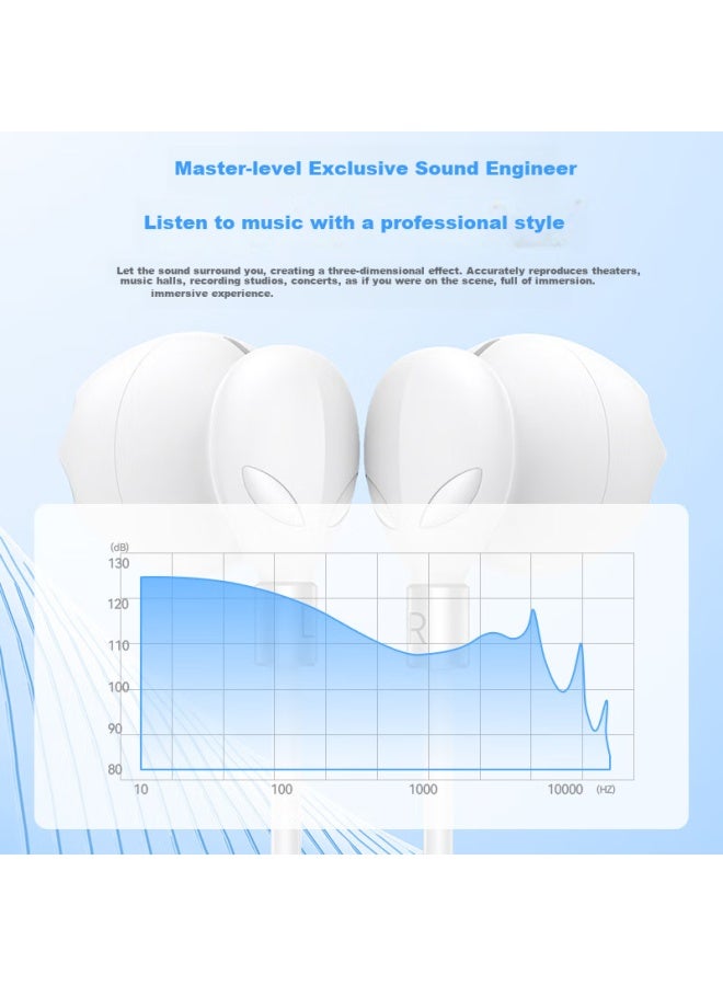 Dooseyuon apple Wired Earphones Type-c For Iphone 16 15 Pro Max Tablet Ipad Pro Huawei Nova 13 - Image 5
