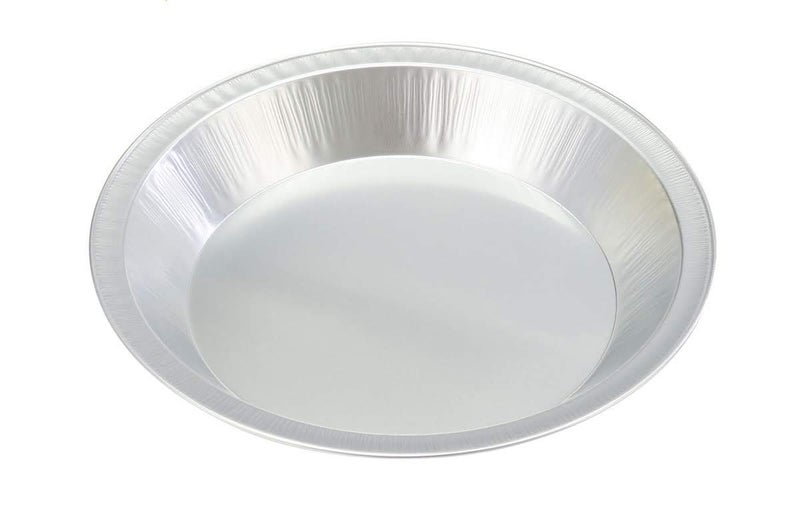 9" Smooth-Wall Aluminum Pie Pan Plate Tin -Heavy Duty (Pack of 25)