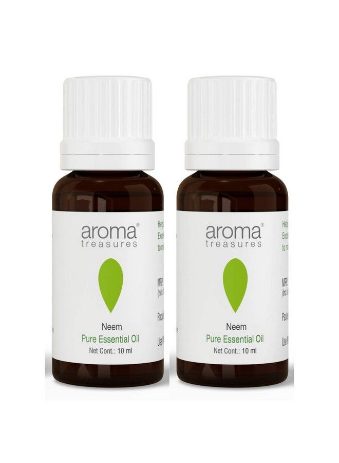 Aroma Treasures Neem Essential Oil 10 Ml (Pack Of 2) - Image 2