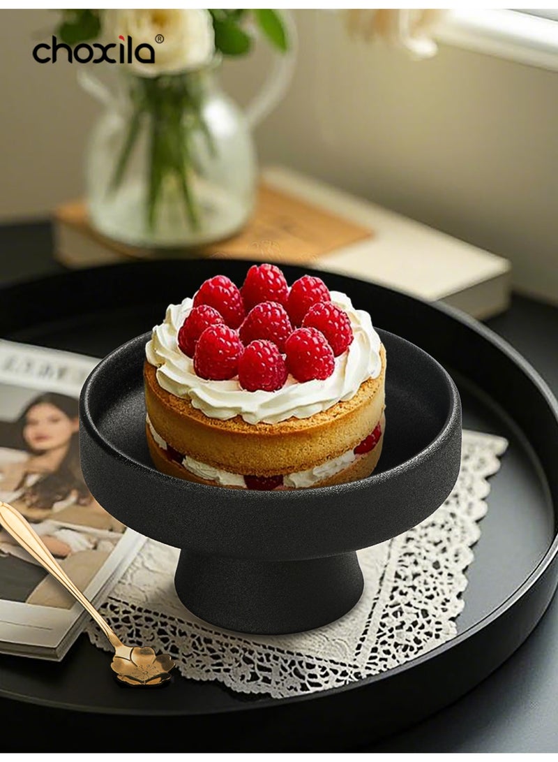 choxila 1pc Ceramic dessert cup with feet, ice cream cup, for family dinners, afternoon tea, bedroom - Image 4