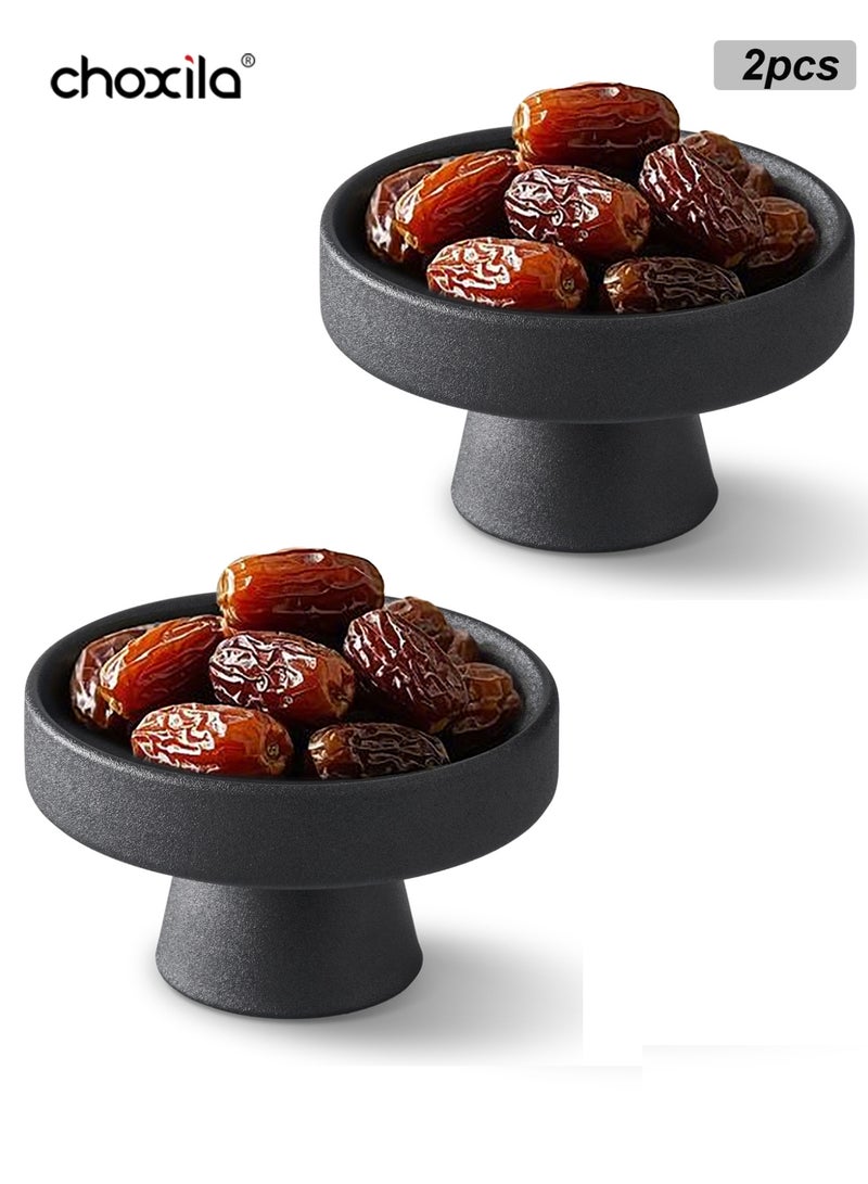 choxila 1pc Ceramic dessert cup with feet, ice cream cup, for family dinners, afternoon tea, bedroom - Image 2