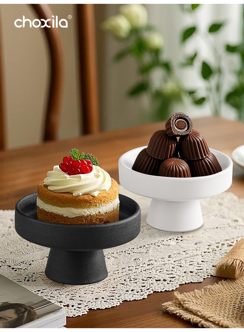 choxila 1pc Ceramic dessert cup with feet, ice cream cup, for family dinners, afternoon tea, bedroom - Image 3