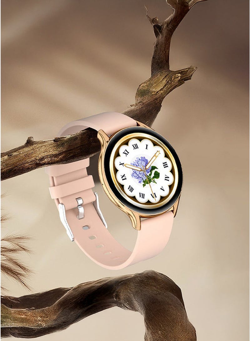 AOLON GTR2 AMOLED Always-on Display Bluetooth Talking Smartwatch Pink - Image 3