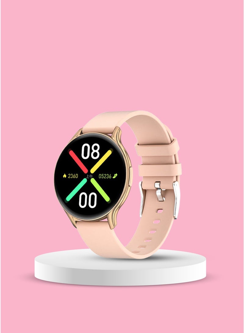 AOLON GTR2 AMOLED Always-on Display Bluetooth Talking Smartwatch Pink - Image 2