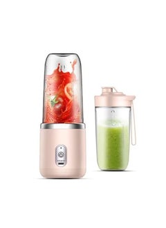 Portable Blender, Blender Juicer Juice Cup Fruit Blender Portable Fruit Cup, USB Rechargeable Personal Size Juice Cup, Personal Blender for Smoothies and Smoothies, 400ml Travel Juice Cup(Pink) - pzsku/ZD81A5889F7E8C7C62335Z/45/_/1733210024/bcfaf8f9-b9e9-4a1d-b4ce-959c683e8c09