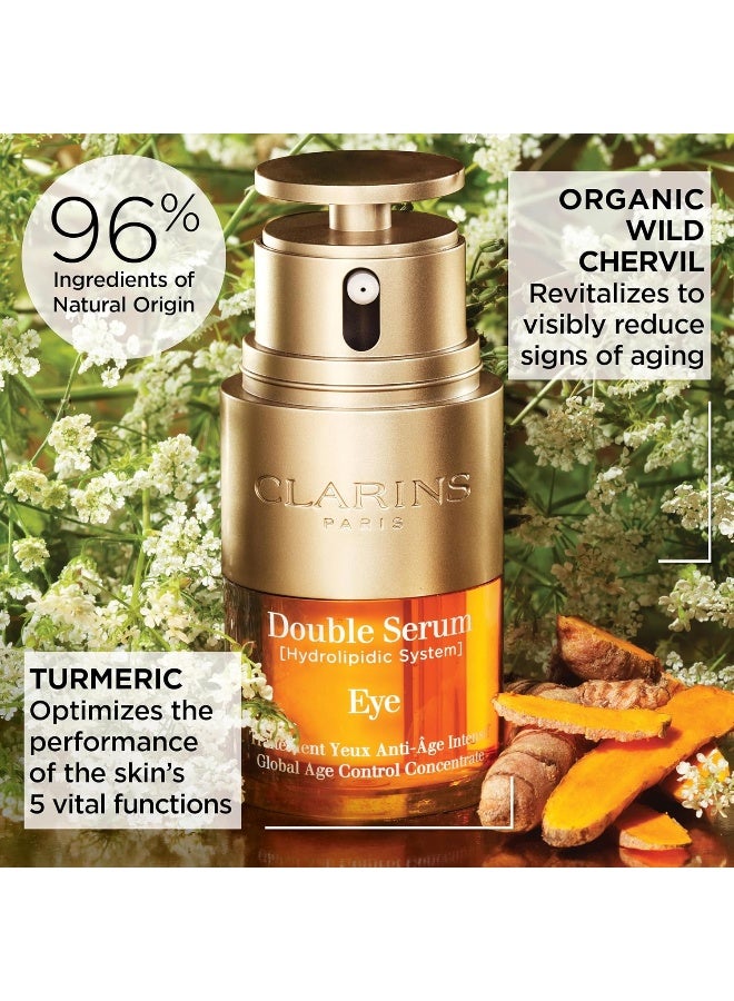 كلارنس Double Serum Eye 20ml | Anti-Aging Two-Phase Eye Serum for Dark Circles, Puffiness & Fine Lines | Firming & Brightening Under-Eye Treatment with Plant Extracts | Youth-Renewing Intensive Eye Concentrate 20ml - Image 2