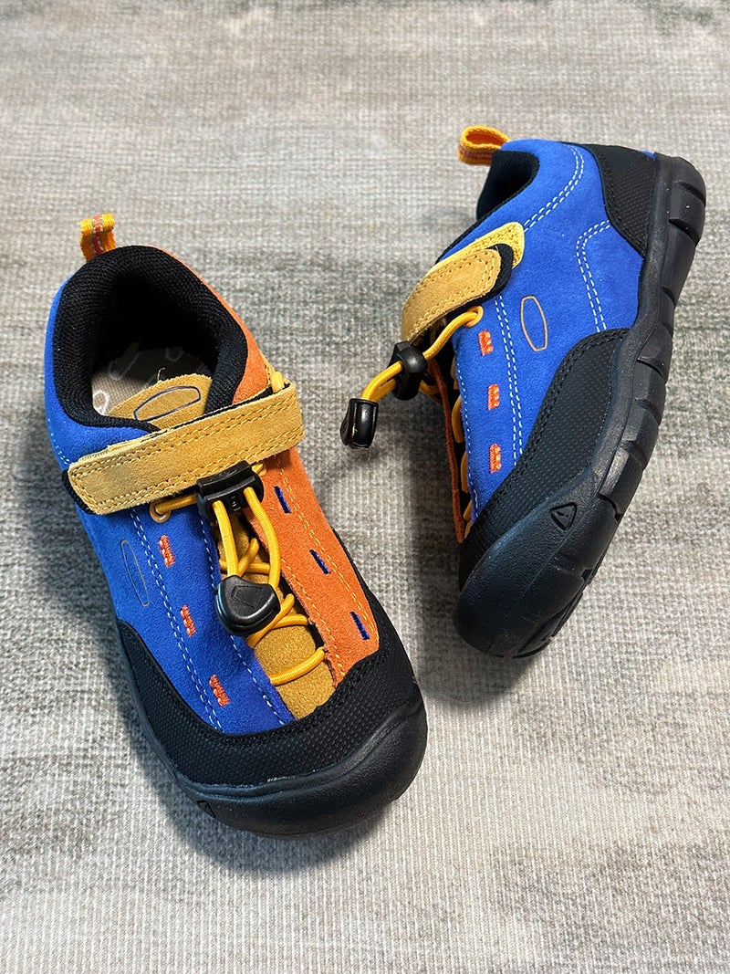 Jasper'S New Spring Outdoor Hiking Shoes Suede Cowhide Casual Sports Shoes For Boys, Girls, Middle And Large Kidsren - Image 1