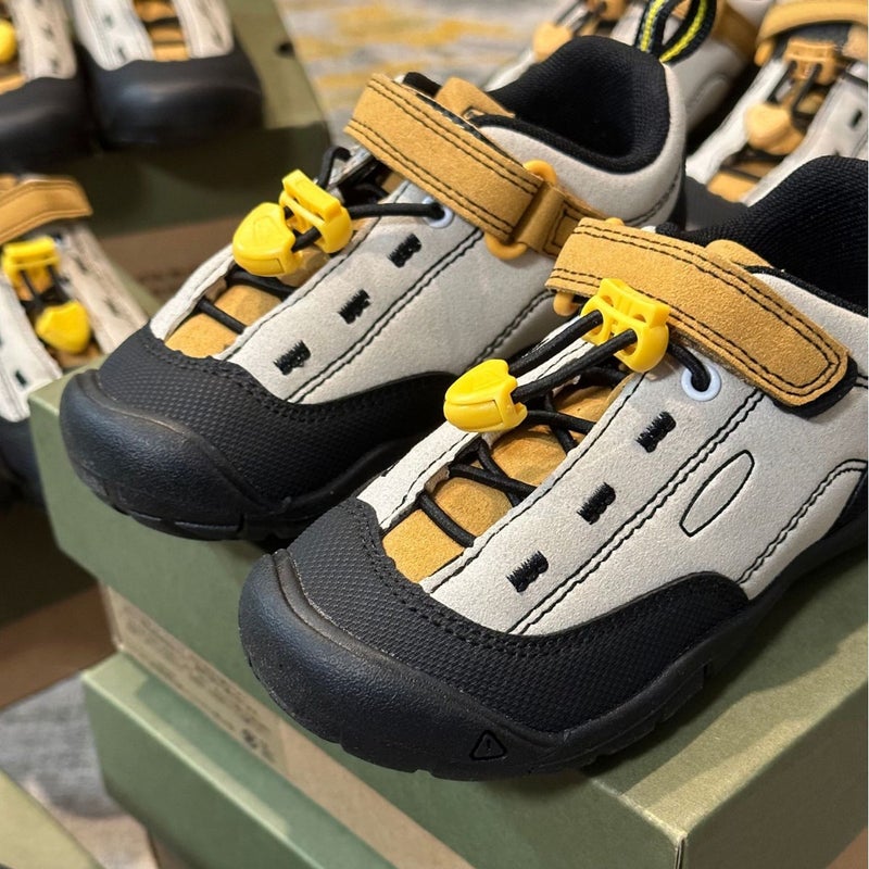 Jasper'S New Spring Outdoor Hiking Shoes Suede Cowhide Casual Sports Shoes For Boys, Girls, Middle And Large Kidsren - Image 3