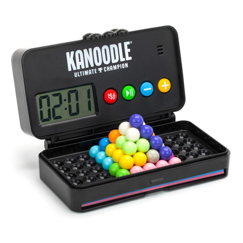 Educational Insights Kanoodle Ultimate Champion - 3D Brain Teaser Puzzle with Timer, Handheld Travel Games & Toys for Single Player, Challenging Logic Puzzles & Gifts for Kids, Teens & Adults Ages 7+ - Image 3
