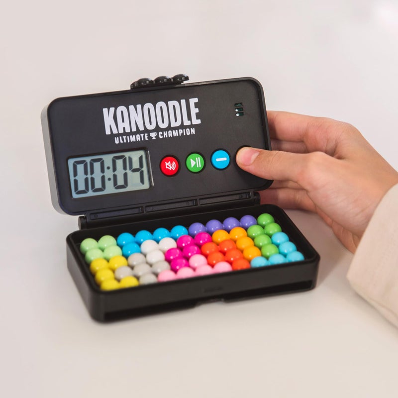 Educational Insights Kanoodle Ultimate Champion - 3D Brain Teaser Puzzle with Timer, Handheld Travel Games & Toys for Single Player, Challenging Logic Puzzles & Gifts for Kids, Teens & Adults Ages 7+ - Image 4