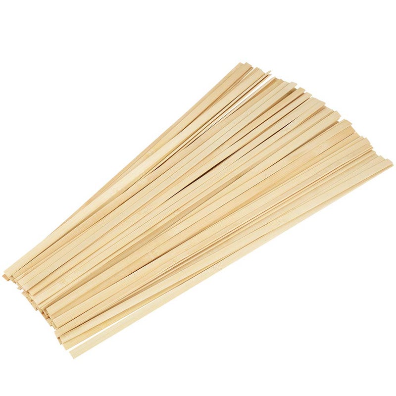 Pllieay 30 Pieces Bamboo Sticks Wooden Craft Sticks Extra Long Sticks for Crafting (15.7 Inches Length × 3/8 Inches Width) - Image 3
