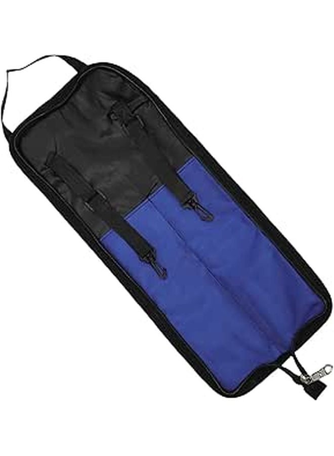600D Oxford Cloth Drumstick Organizer Bag Holds 4 Pairs Portable Blue Storage Case For Drummers Percussion Accessories - Image 1
