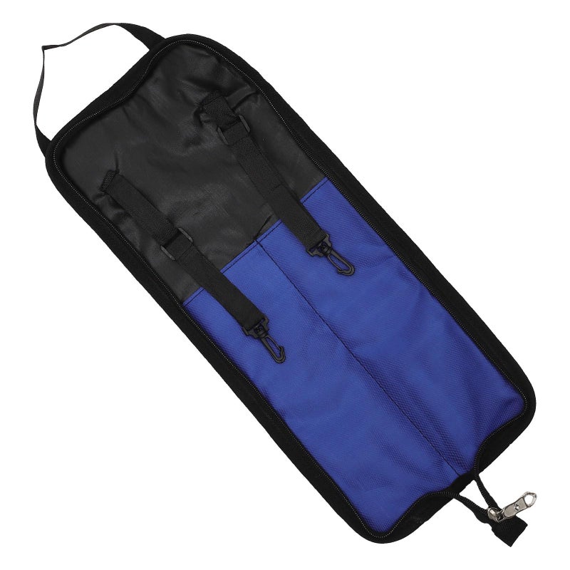 600D Oxford Cloth Drumstick Organizer Bag Holds 4 Pairs Portable Blue Storage Case For Drummers Percussion Accessories - Image 2