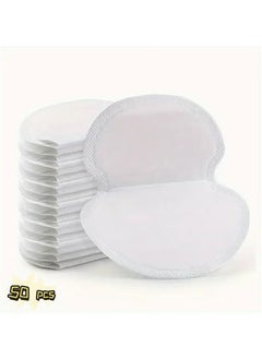 Generic 50 PCS Disposable Underarm Sweat Pads - Ultra-Absorbent, Invisible & Hypoallergenic Sweat Shields for Men & Women (No Stains, No Residue, All-Day Freshness)  - Image 2