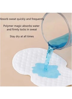 Generic 50 PCS Disposable Underarm Sweat Pads - Ultra-Absorbent, Invisible & Hypoallergenic Sweat Shields for Men & Women (No Stains, No Residue, All-Day Freshness)  - Image 3