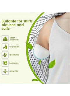 Generic 50 PCS Disposable Underarm Sweat Pads - Ultra-Absorbent, Invisible & Hypoallergenic Sweat Shields for Men & Women (No Stains, No Residue, All-Day Freshness)  - Image 5