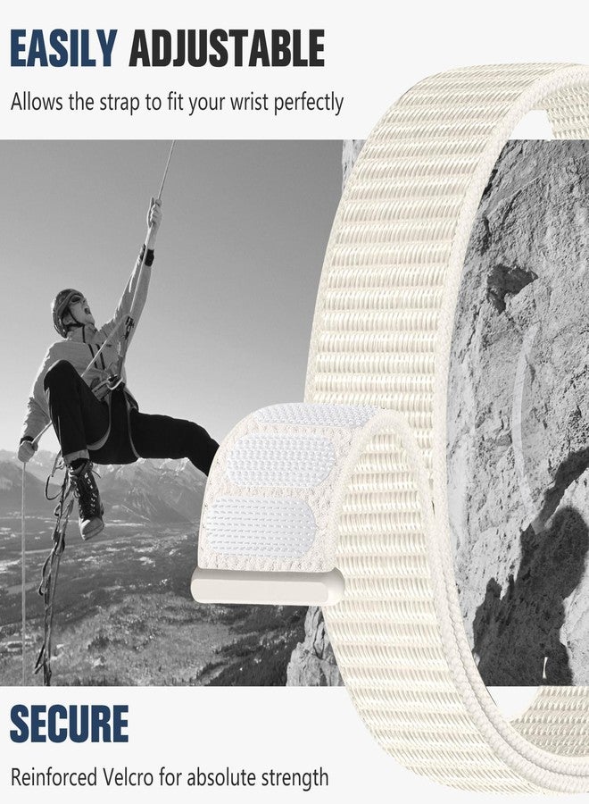 Dirrelo 22mm Nylon Sport Watch Bands Compatible for Garmin 265 Band, Soft Breathable Quick Release Band for Venu 3/2 Forerunner 255/255 Music/955 GarminActive Vivoactive 4, Approach S70 47mm Women Men - Image 3