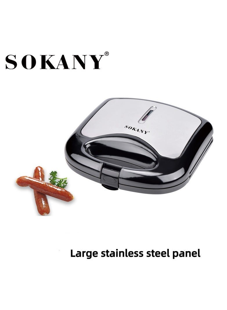 sokany Electric Hot Dog and Corn Dog Maker 750W SK-110, Non-Stick Sausage and Waffle Stick Machine with LED Indicator, Makes 6 Corn Dogs and Cake Pops - Image 3