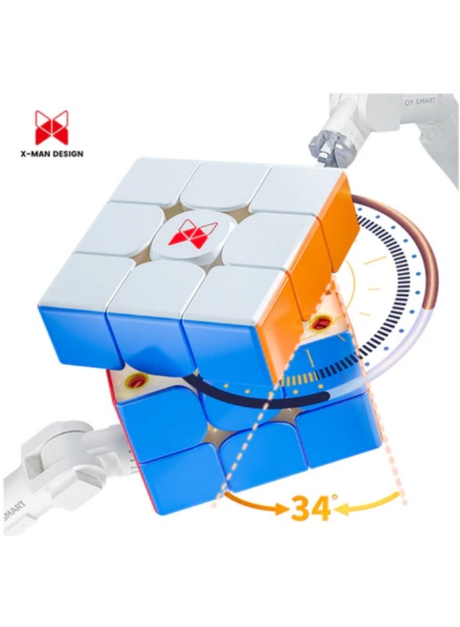 QiYi X-MAN Tornado V3 M FLAGSHIP 3X3 Magnetic core Speed cube - Image 5
