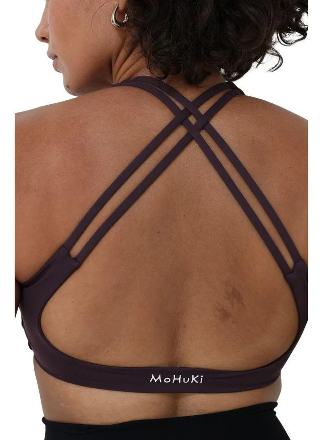 موهوكي موهوكي حمالة صدر رياضية Active Low Crossback Bra - بنفسجي