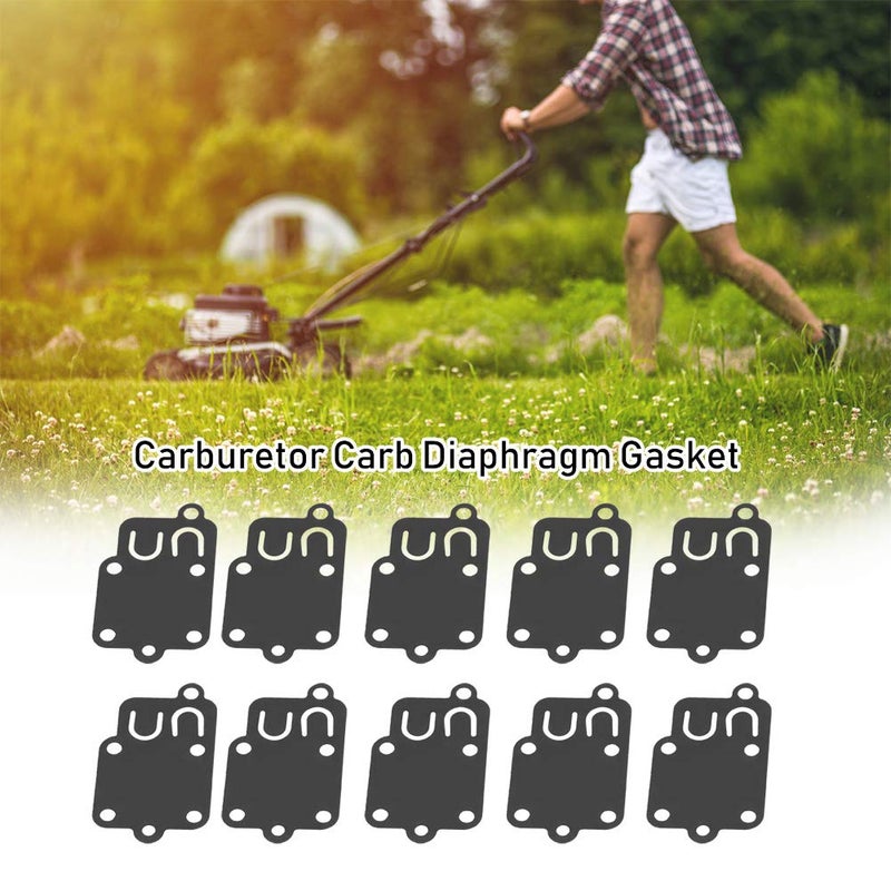 Carburetor Diaphragm Gasket Kit 10PCS Compatible with Briggs Stratton 270026 272538 - Image 3