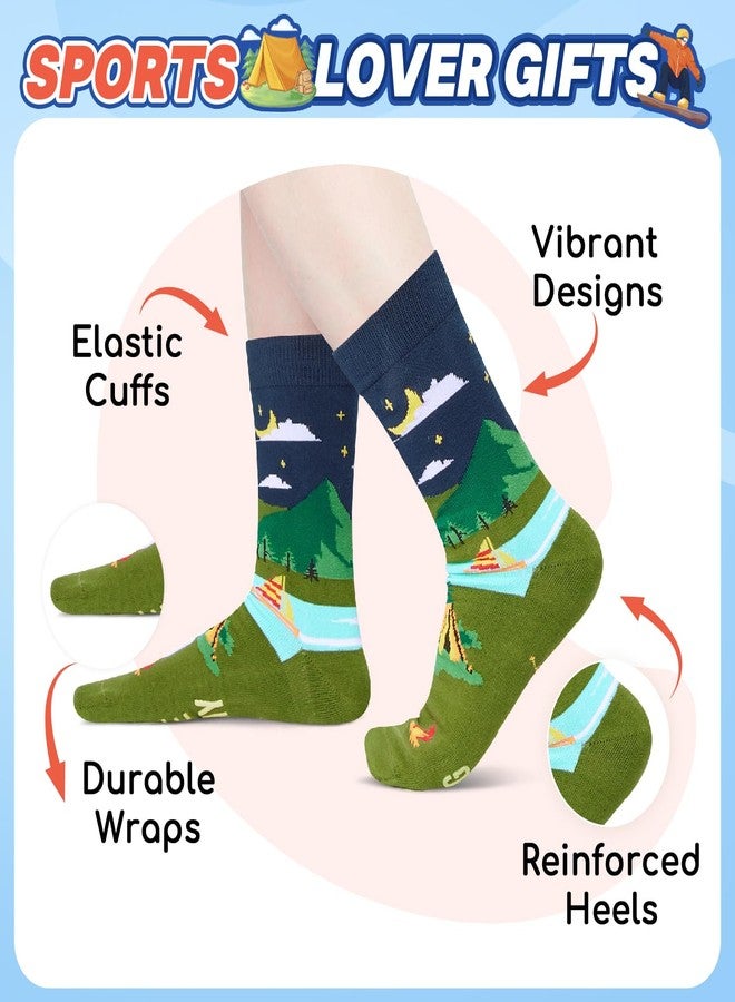 Happy Pop HAPPYPOP Camping Gifts for Men Women - Cool Gifts for Rv Campers, Camping Socks for Women Men - Image 2