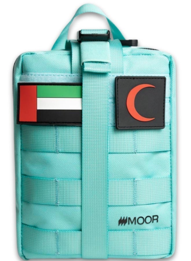 MOOR All-in-One Survival Camping Kit – Compact Emergency Gear Set for Outdoor, Hiking & Camping with First Aid Components - Green - Image 4