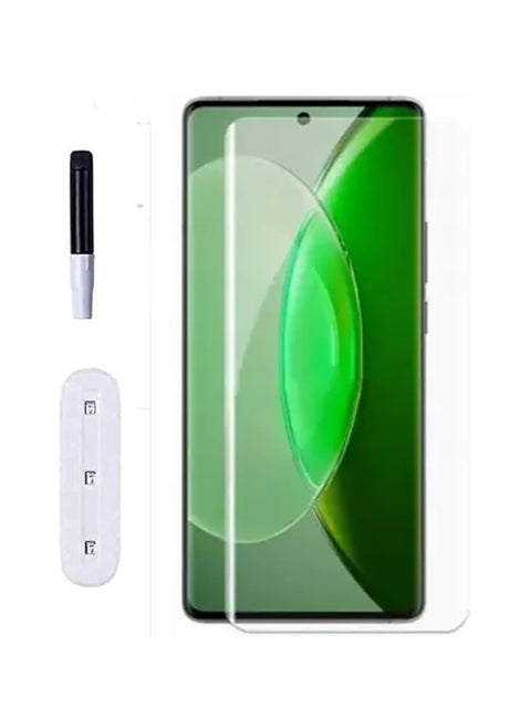 OnePlus 13 Screen Protector Tempered Glass Full Adhesive Full Coverage Bubble-Free Anti Scratch HD Clear High Responsive Screen Protector for OnePlus 13 5G (UV Clear)