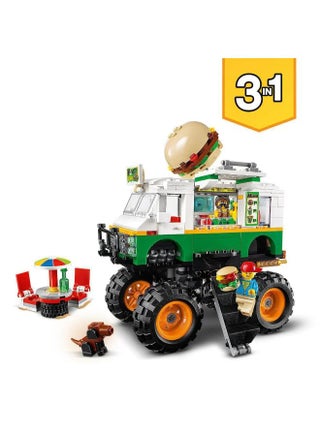Lego Creator Monster Burger Truck Kit - 499 Pieces - pzsku/ZD81B2B2EB155A4CA0C08Z/45/_/1706631539/612d2b89-4dcd-48ad-bd85-3d4ea1f90885