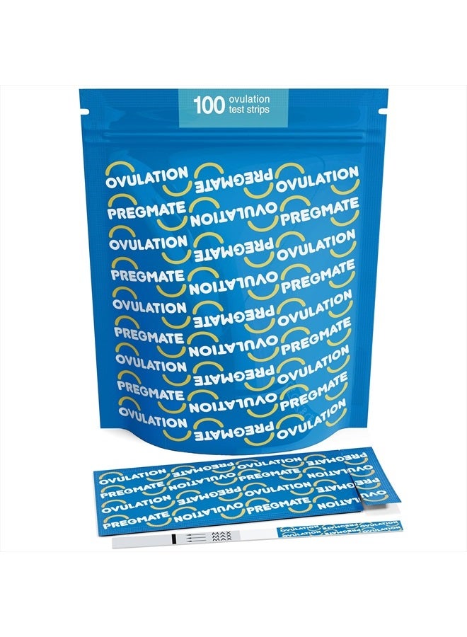 Pregmate 100 Ovulation Test Strips Predictor Kit (100 Count) - Image 1