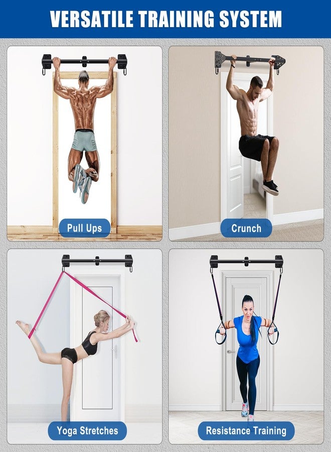 Kipika Heavy Duty Wall Mounted Pull Up Bar, Doorway Pull-Up Bar for Home Gym, Upper Body Strength Training (32" Straight Type) - Image 5