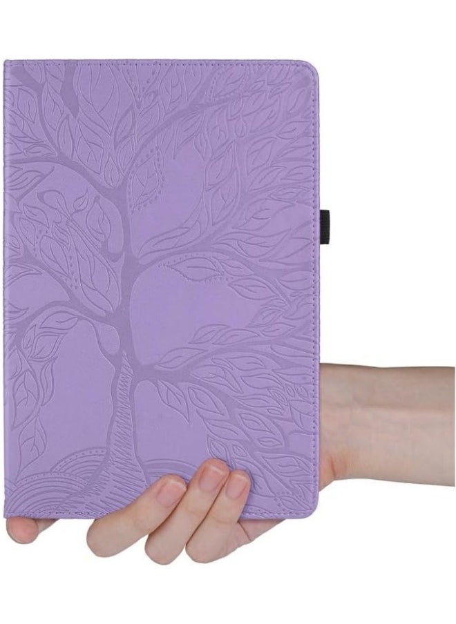 جنرال - متوافق مع Kindle Paperwhite الجيل الحادي عشر بحجم 6.8 بوصة عام 2021 ، غطاء كتاب إلكتروني “شجرة الحياة” ، مصنوع من مادة البولي يوريثين الحرارية (TPU) مع جلد PU - Image 1